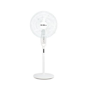 China 14 Inch Solar Powered Hotel Solar Panel Rechargeable Fan Outdoor Multispeed Adjustment Fans With Light for sale