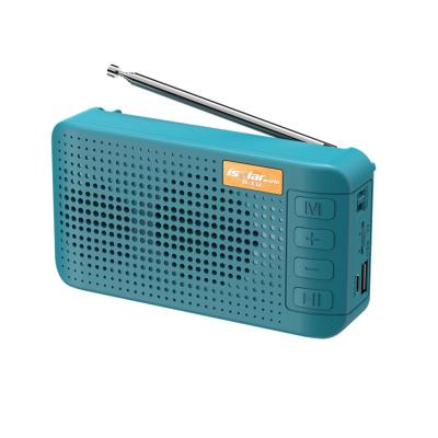 China Mini Customized USB Fm Wireless Portable Radio Suppliers China IS-X32 Blue Tooth Speaker for sale