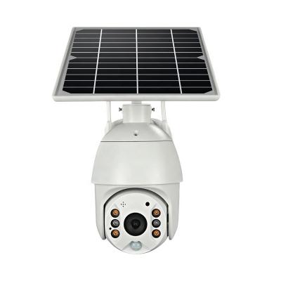 China tuyasmart 2MP 1080P wifi security cctv solar powered night vision ptz solar pan-tilt camera wifi security cctv camera for sale