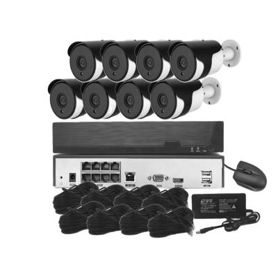 China NIGHT VISION 3MP 8ch poe cameras kit video security system for sale