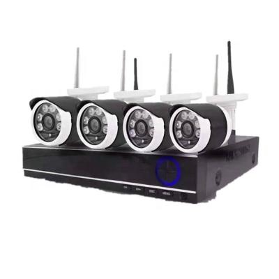 China 4ch 720P 1MP wifi ip camera with nvr kit AI-6681HDE-JW(LW-4)-HI for sale