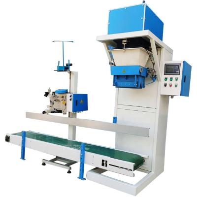 China Semi automatic plastic10-25kg vertical food granule packing machine for sale