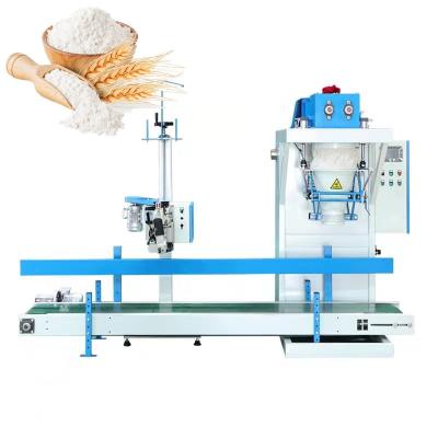 China Multifunctional Easy Operation Packaging Machine Wheat Flour Packing Machine 25kg Powder Packing Machine for sale