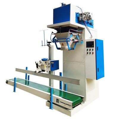 China Food China Manufacture Semi Automatic 25kg 50kg Fertilizer Pellet Bagger Packing Machine for sale