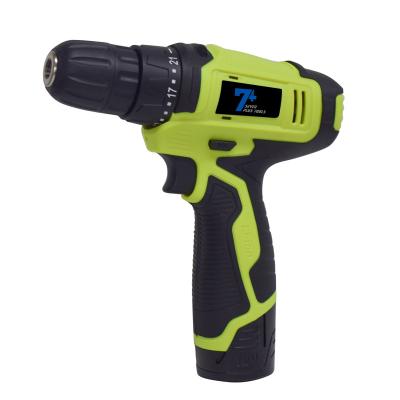 China Single Direct Insert Lithium Battery 12V Cordless Electric Gear Drill 1500mAh for sale