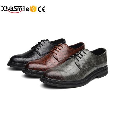 China Fashion Stylish Shoes Breathable High End Black Men Casual For Stylish Occasions Leather Custom Made Men Summer for sale