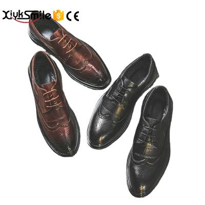 China Breathable Men's Suit Shoes Men's Leather Shoes Genuin Leather Shoes for sale