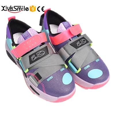 China Fashion Trend 2022 Springs / Retro Summer Purple Dad Shoes Breathable Lightweight Men's Casual Sneakers for sale