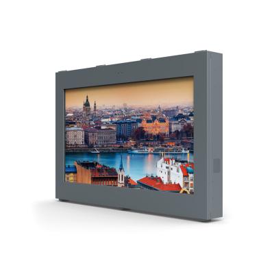 China Highlight 55 inch Wall Mount Outdoor AD Screen 3000nit max outstanding visibility Android display for sale