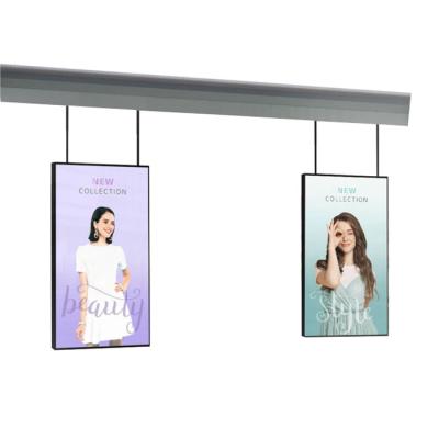 China Highlight White Led Digital Signal 49inch Window Display Outdoor Advertising 2000nits Sun Visible for sale