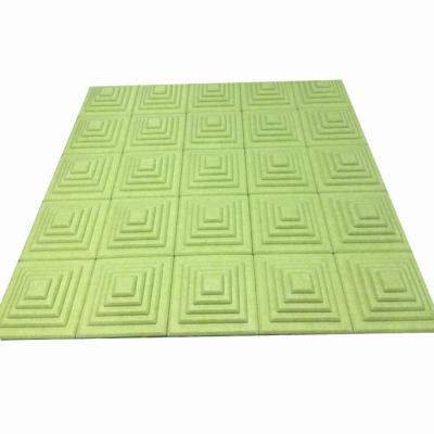 China Industrial Cube 3D Acoustic Panel Mold Pet 3D Acoustic Panel for sale