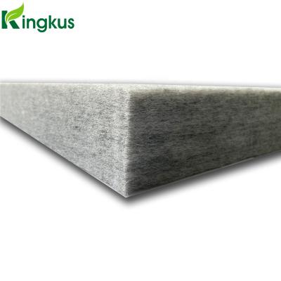 China 25mm 50mm China Manufacturer Eco Friendly Fireproof Modern Polyester Flooring 100% Internal Wall Sound Insulation for sale