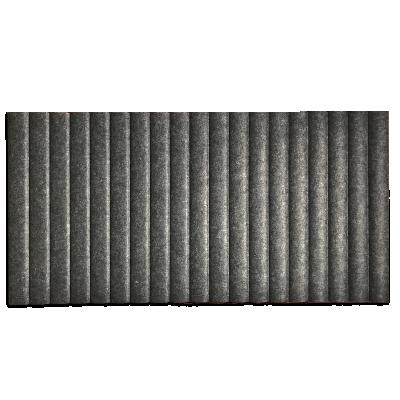 China Industrial Top Quality 3D Kuswave PET Polyester Fiber Acoustic Panel for sale