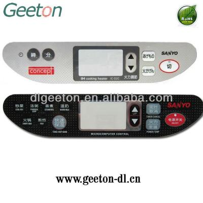 China Home Appliance Touch Screen Printing Label Sticker For Home Appliance for sale