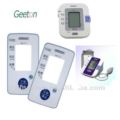 China Waterproof Custom Arched Button Nameplate Graphic Covered Polycarbonate Membrane Keypad for sale