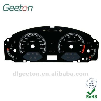 China Good Lightweight Transmisson Screen Printing PC Car Dash Tachometer Manufacture for sale