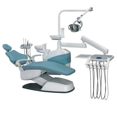 China Dental Regional Made In China Luxury Dental Chair With Imported Handpiece Hoses for sale