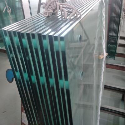 China China supplier 12mm clear monolithic tempered glass with ANSI Z97.1 for commercial interior railing for sale