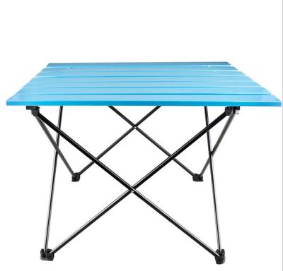 China 2018 Eco-friendly Most Fashion Wholesale Outdoor Aluminum Folding Camping Picnic Table GBFR-105 for sale