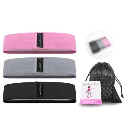 China MCP-009 High Elasticity Yoga Rubber Band Bands For Legs And Butt - Non Slip Elastic Exercise Bands Set For Stretching for sale