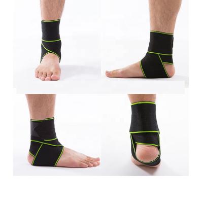 China MCP-005 High Elasticity Breathable Ankle Support Bandage Stabilizer Sport Ankle Brace Pads For Basketball for sale