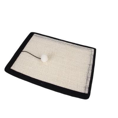 China Viable Sisal Scratcher Mat Claws Care Cat Toy Sofa Scratching Post Protector Cat Kitten Scratch Board Furniture Protect for sale