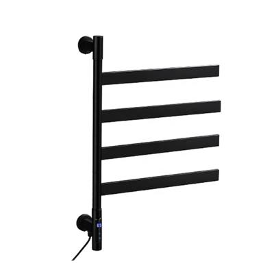 China Smart Electric Heated Towel Rack Bathroom Wall Mount Drying Rack Sterilization Household Heated Towel Rack for sale