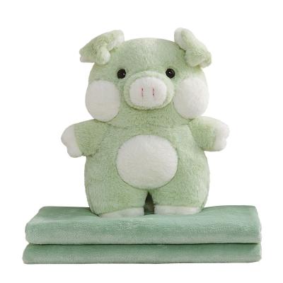 China Decoration Cute Comfortable Soft Fluffy Weighted Plush Toys Dudu Pig Plush Toy Keepsake Gift for sale