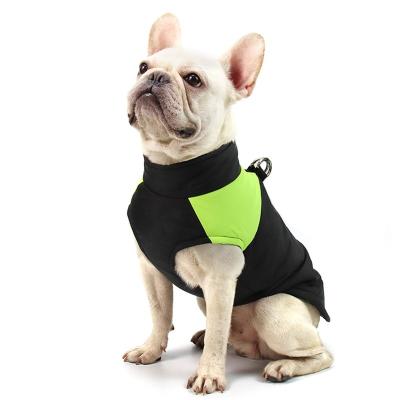 China Sustainable Luxury PP Cotton Reflective Vest Keep Warm Wholesale Custom Pet Vest For Dog In Cold Winter Weather. for sale