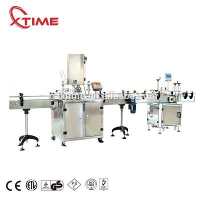 China Automatic food CE approval box sealing machine and labeling machine for food and medicine industry for sale