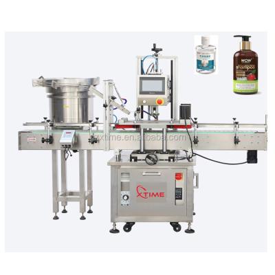 China Food Machine Automatic Bottle Capper Spray Cap Capping Pneumatic Plastic Capping Machine for sale