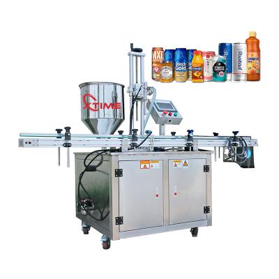 China Food Rotor Pump 1-3 Heads Edible Oil Pepper Sauce Liquid Glass Bottles Automatic Filling Machine for sale