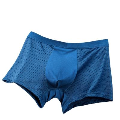 China Antibacterial Mens Cotton 1 Piece Mens Underwear Soft Touch And Breathable Holes Mens Underwear for sale