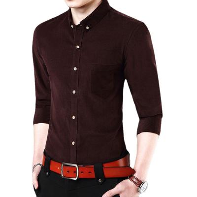 China High quality men's anti-pilling shirt wholesale shirt cotton shirt for sale