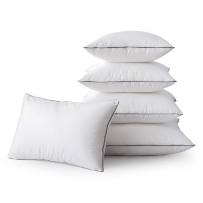 China Factory Direct Wholesale Anti-Static Cushion Inserts 45*45cm Polyester Pillow Filling Cheap Brush Pillow Bed Pillow Inner Cushion Fill for sale