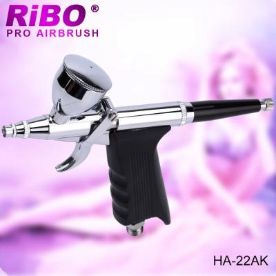 China Airbrush Fashion Painting RIBO Cake Decorating Nail Beauty Makeup Airbrush Spray Gun for sale