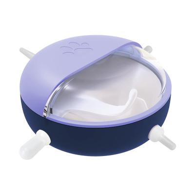 China New Viable Bionic Pet Mammal Universal Breast Milk Shaped Plastic Pet Bowl for sale