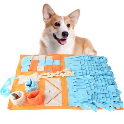 China Viable Pet Sniff Mat Dogs Slow Consumption Energy Food Mat Hide Treasure Play Mat for sale