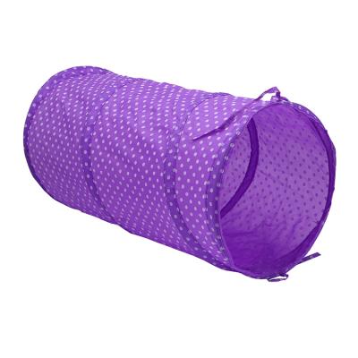 China Wholesale Viable Pet Accessories Dot Printing Design Cute Pet Cat Play Tunnel Toy for sale