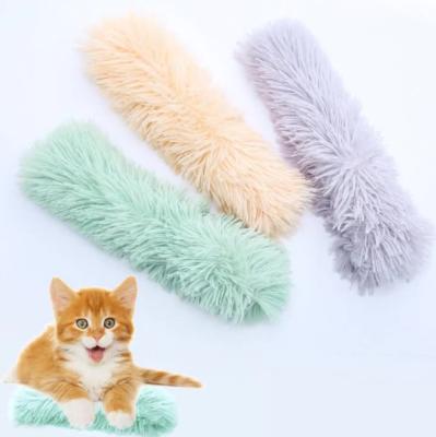 China Viable Newcomer In Stock Soft Plush Catnip Cat Toy With Crinkle Paper for sale