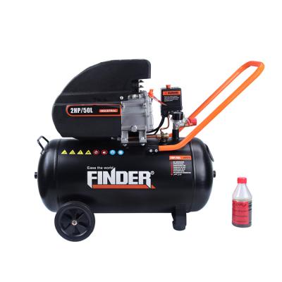 China Professional High Efficiency 50L / 2.5HP Direct Motor Pump Piston Portable Air Compressor for sale