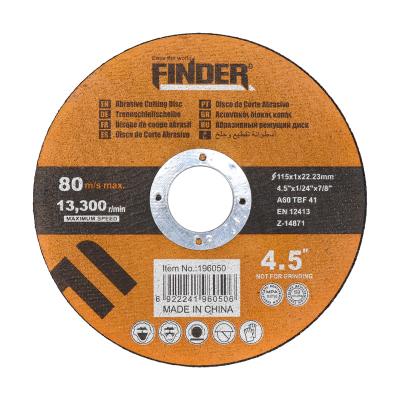 China Durable Finder Factory Wholesale White Aluminum Oxide Abrasive Cutting Disc For Metal Cutting for sale