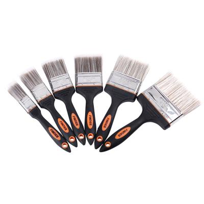 China 2022 Factory Hot Sale PET Brush TPR Handle Paint Brush For Painting for sale