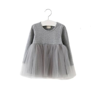 China 2021 Washable Dress Designs Simple Color Short Dresses T-shirt Design Kids Princess Children Clothes For Girls Dress for sale