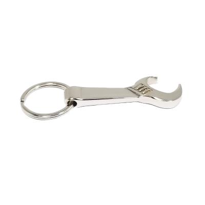 China Promotion Custom Shape Mini Spanner Metal Bottle Opener Key Chain for sale