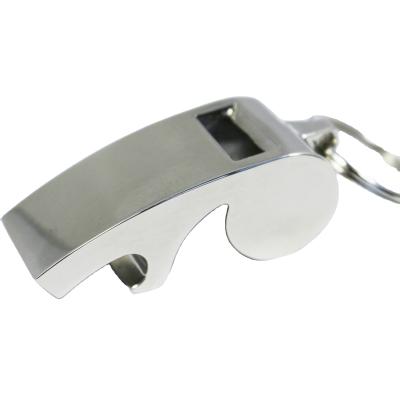 China Customized Viable Contracted Metal Fashion Silver Whistle Bottle Opener Beer Opener Wine Bottle Opener for sale