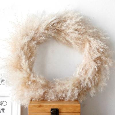 China Touch factory price natural decorative flowers weave dry pampas grass for friend house decoration for sale