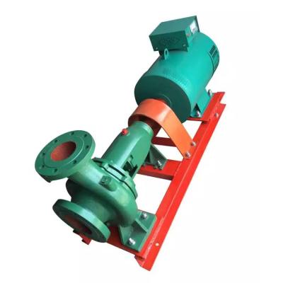 China Horizontal Iron Casting 3kw Mini Brush Flow Water Turbine Generator for sale