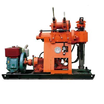 China Construction worksÂ   200m Portable Diesel Engine Borehole Water Well Drilling Rig for sale