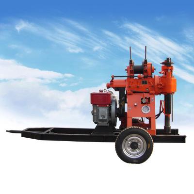 China Construction worksÂ   200m Portable Water Well Drilling Rigs / Crawler Type Drill Rig for sale